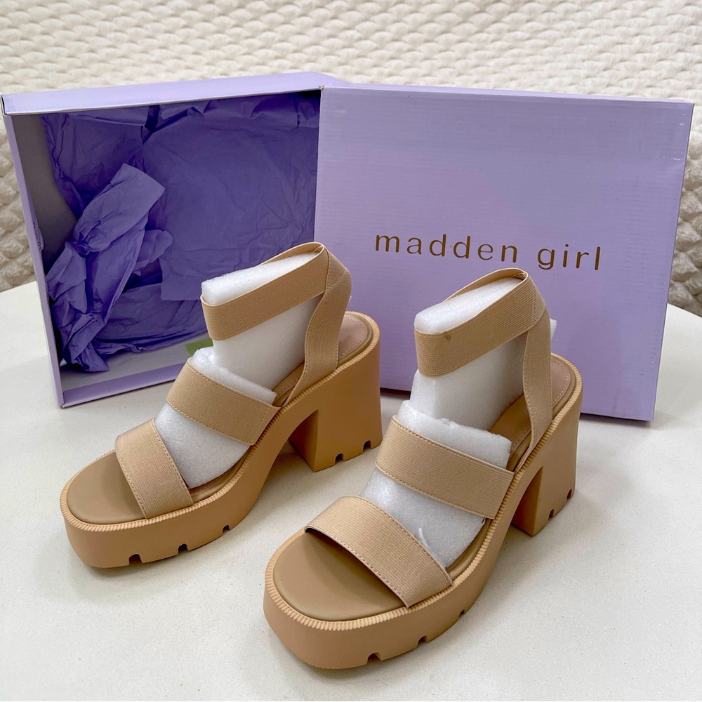 *NEW* Madden Girl Tan sandals! MULTIPLE SIZES!